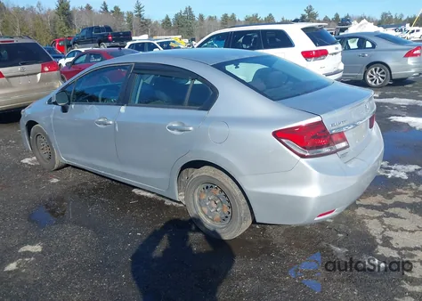 2013 Honda Civic Lx из США, поврежденный, VIN 2HGFB2F50DH581053